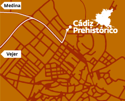 Plano de llegada al Centro Prehistórico